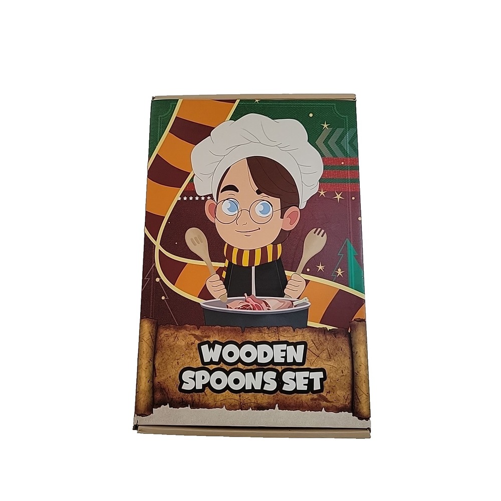 HARRY POTTER CUTTING BOARD, APRON, AND COOKING UTENSILS, NIB